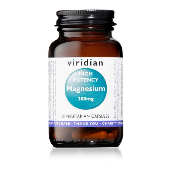 viridian high potency magnesium 300mg 30caps 1 1