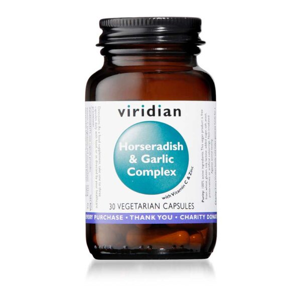 viridian horseradish garlic complex 30capsules 1 1