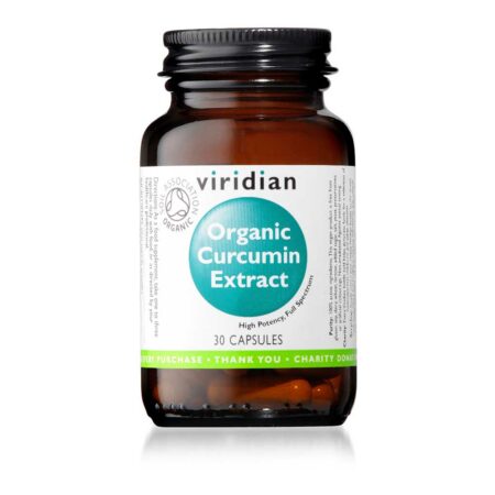 viridian organic curcumin extract 30caps 1 1